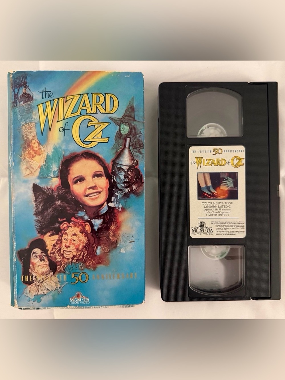 ‘The Wizard Of Oz’ 50th Anniversary VHS Tape